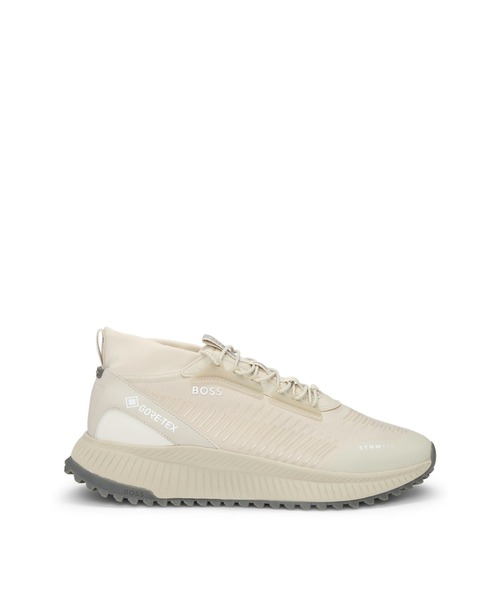 ★Hugo Boss★TTNM EVOLID アウトソール スニーカー BOSS - TTNM EVO trainers with ridged outsole - Black