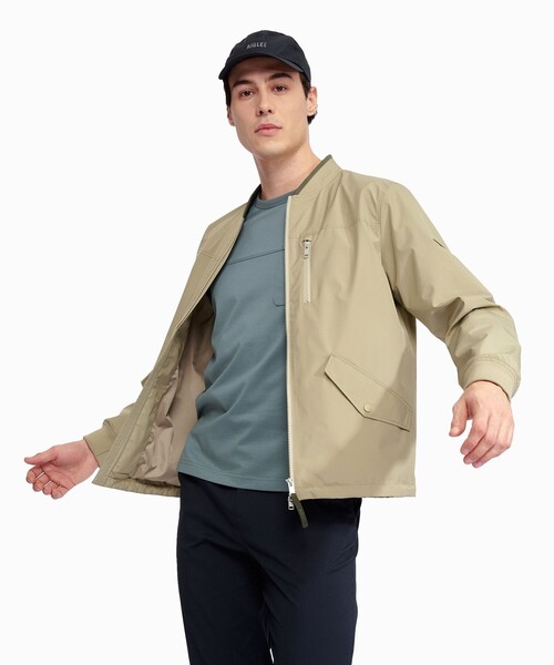 ブルゾン アウター GORE-TEX WINDSTOPPER ゴアテックス ウインドストッパー(R) 防風 撥水 透湿 MA-1 ブルゾン メンズの画像