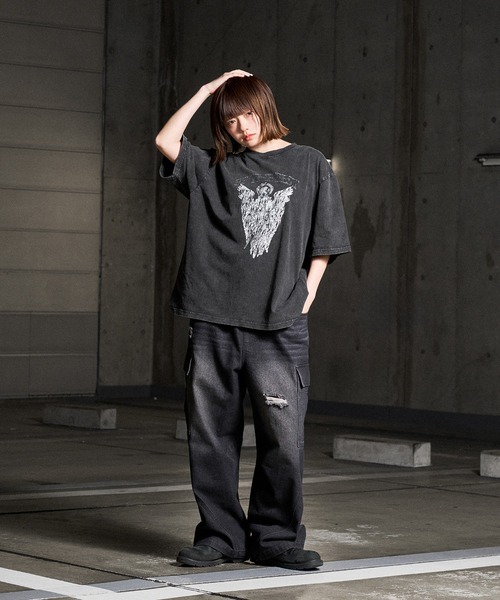 kutir（クティール） tシャツ VINTAGE LIKE ASSORTMENT GRAPHIC TEE