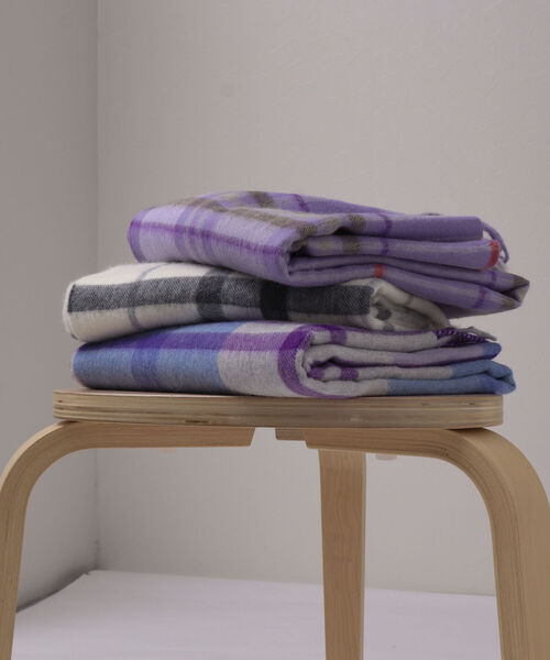 「NOLLEY'S Sophi」 ストール FREE パープル系その他2 レディース_画像6