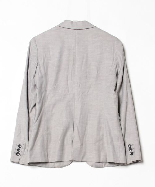 「TOMORROWLAND collection」 テーラードジャケット 36 ライトグレー レディース_画像2