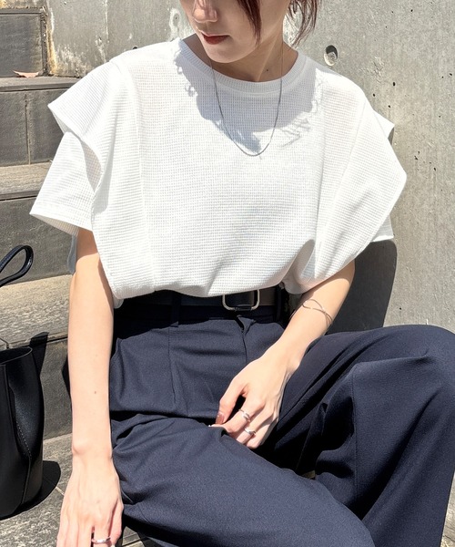I-SOOK（アイスー） tシャツ 半袖 「ISOOK / アイスー」ラッフル