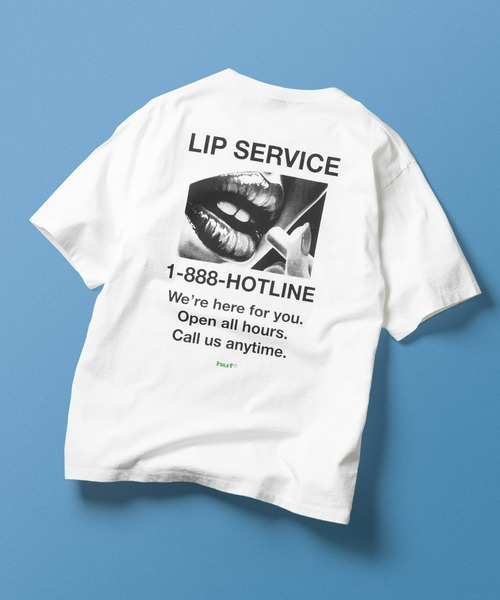 ロサンゼルス発★HUF★ホットラインTシャツ HUF tシャツ HOTLINE TEE / Tシャツ 半袖 メンズ レディース