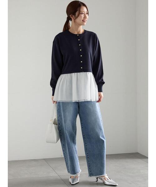 Te chichi（テチチ） パンツ 「松井愛莉着用」カーブDenimパンツ