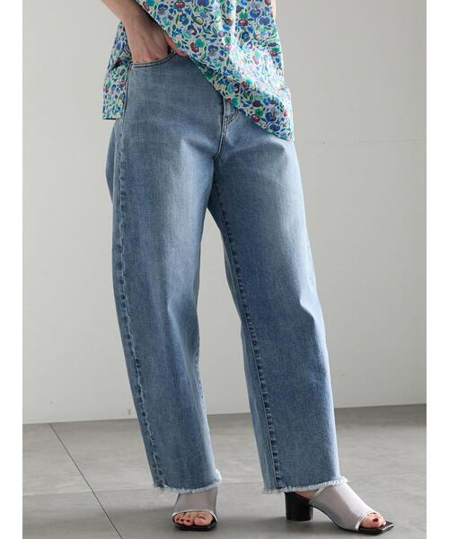 Te chichi（テチチ） パンツ 「松井愛莉着用」カーブDenimパンツ