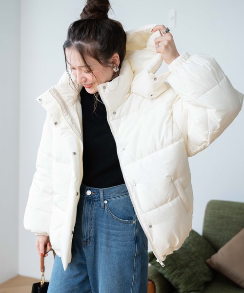 「WEGO」 ブルゾン SMALL オフホワイト レディース_画像4