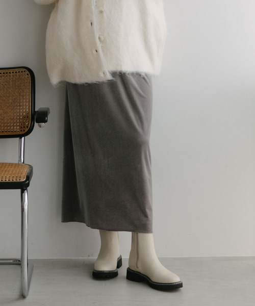 「DOUX ARCHIVES」 タイトスカート FREE モカ レディース_画像5