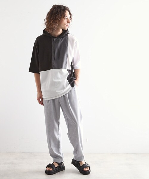 tk.TAKEO KIKUCHI パンツ 「吸水速乾」COOLMAX（R）サマー