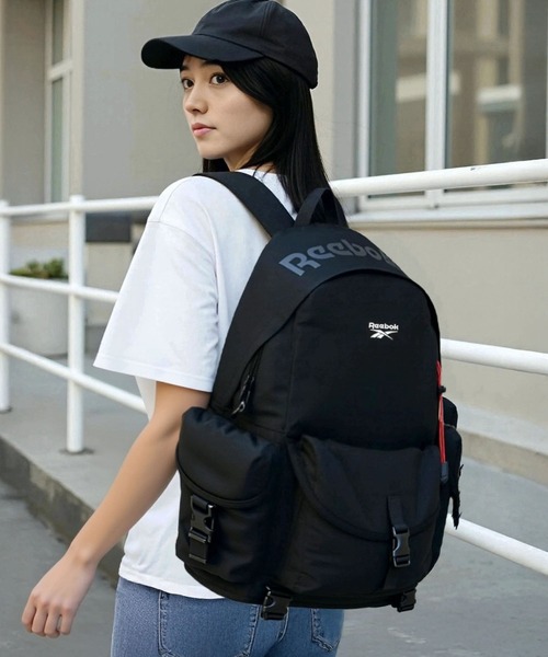 【チック】Reebok リュックサック 黒 Reebok デイバック リュック 「Reebok/リーボック」ボックス