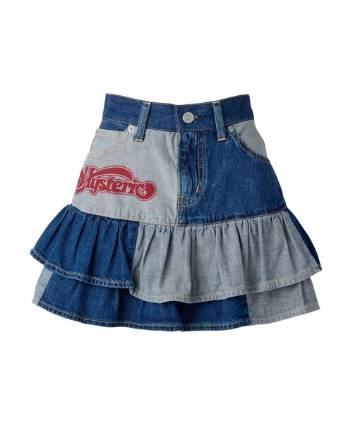 HYSTERIC GLAMOUR（ヒステリックグラマー） デニムスカート ROLLING