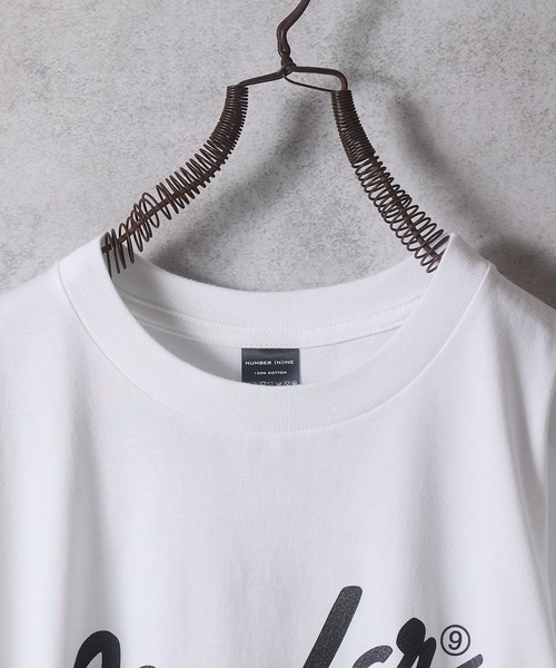 NUMBER (N)INE（ナンバーナイン） tシャツ Number(9) GLITTER PRINTED