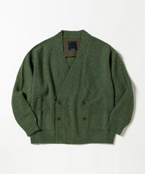 meanswhile Double Knit Cardigan サイズ3 美品 meanswhile カーディガン Double Knit Cardigan メンズ : ZOZOTOWN