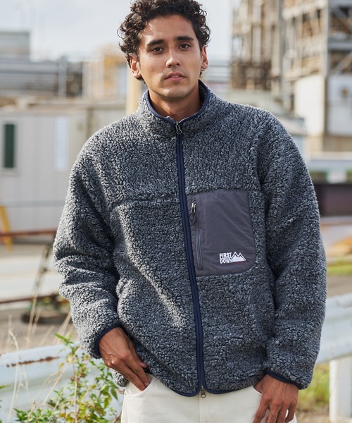 FIRST DOWN（ファーストダウン） ブルゾン M トップグレー メンズ