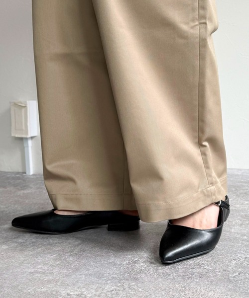 アットラスト・チノパンツ・アーミーチノ・ワイド・ストレート・38 ATLAST ＆ CO(アットラスト) CHINO Work Pantsチノワークパンツ