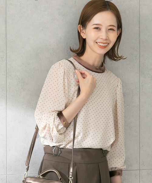 「URBAN RESEARCH ROSSO」 長袖ブラウス FREE アイボリー レディース