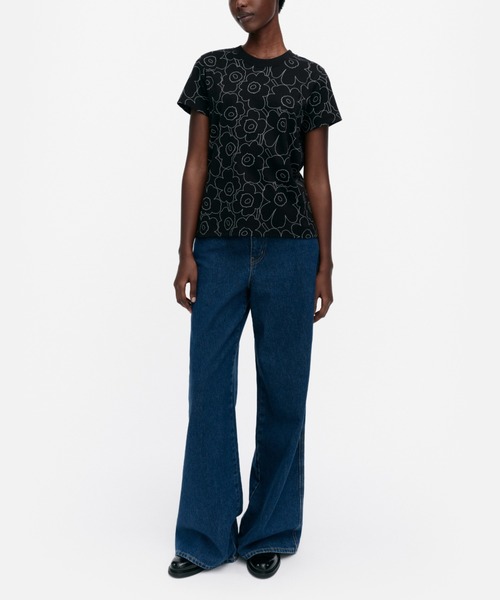 marimekko tシャツ Heleys Piirto Unikko / t-shirt レディース