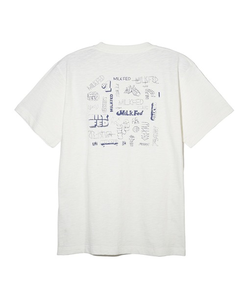 「MILKFED.」 半袖Tシャツ L ホワイト レディース