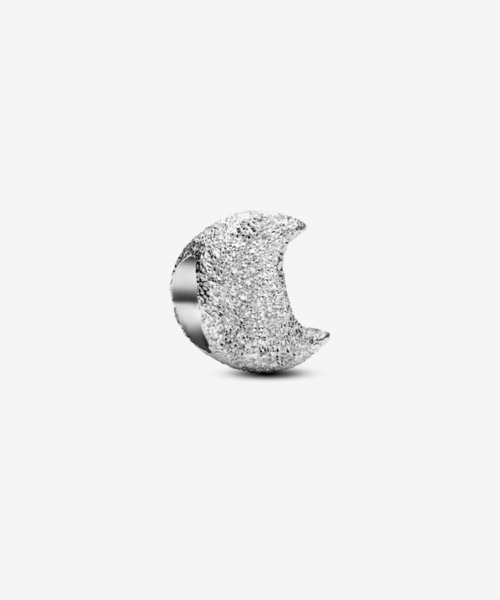 PANDORA（パンドラ） チャーム テクスチャー ムーン ミニチャーム