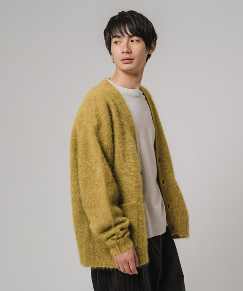 EDIFICE（エディフィス） カーディガン E. 3GG ウール/モヘア