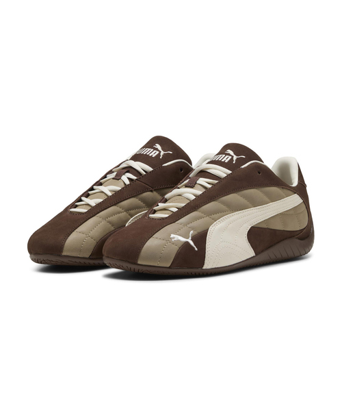PUMA ブラウン　24センチSPEED CAT brown 最終お値下げ☺︎︎︎︎ PUMA SPEEDCAT ARCHIVE HAUTE COFFEE-FROSTED IVORY（プーマ