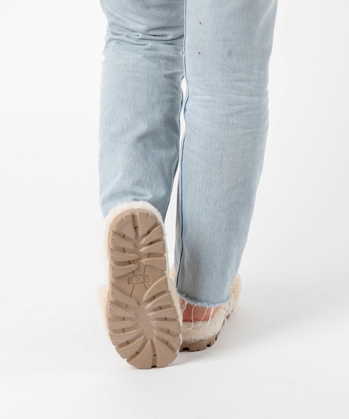 「UGG」 フラットサンダル 24.0cm ブラック レディースの画像