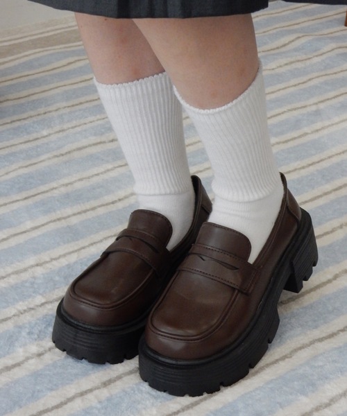 Birthday room ローファー 厚底ローファー/platform loafers