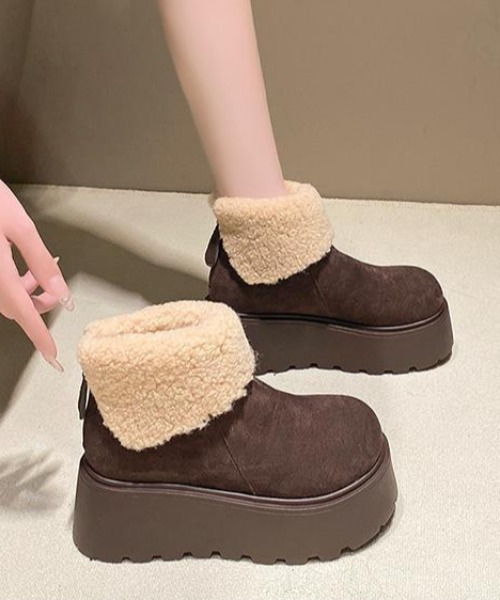 ブーツ 厚底ムートンブーツ レディース : ZOZOTOWN Yahoo!店 - 通販