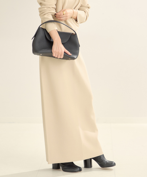『美品』plage ニット plage（プラージュ） ニットスカート 36 レッド レディース : ZOZOTOWN