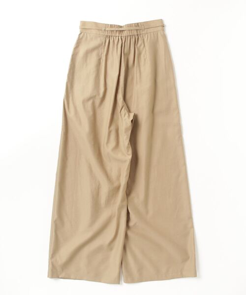 ロエフ LOEFF ウール ポプリン レイヤード パンツ 8814-299-0207