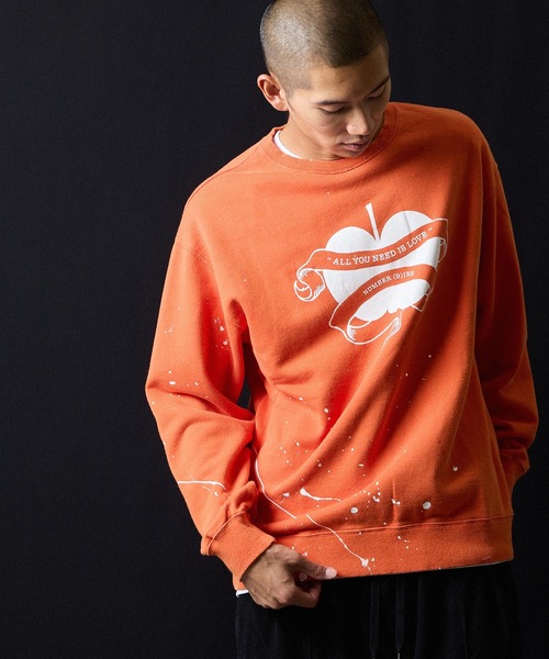NUMBER (N)INE（ナンバーナイン） トレーナー スウェット HAND PAINTED