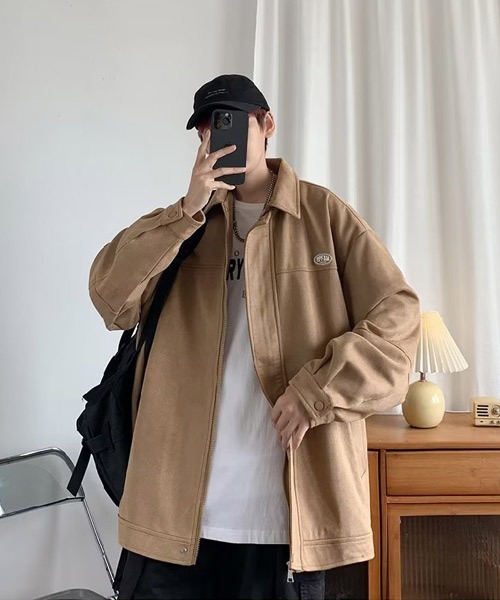 Ressaca（レサーカ） ブルゾン アウター オーバーサイズワンポイント