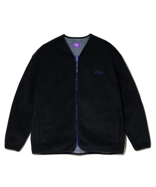 ノコオーノ　ノーカラージャケット 紫色 ノコオーノ ノーカラージャケット 紫色 ノコオーノ ジャケット サイズ