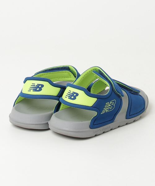 【新品】New Balance サンダル　16cm New Balance（ニューバランス） 「KIDS」フラットサンダル 16cm ブルー