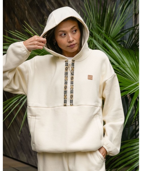 BILLABONG（ビラボン） パーカー レディース ADIV FLEECE HALF ZIP