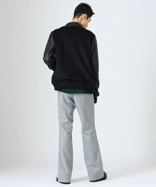 「DIET BUTCHER」 スタジャン 1 ブラック メンズ_画像3