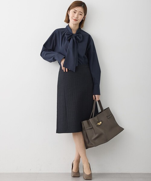 23区（ニジュウサンク） スカート ライトシャインツイード スカート