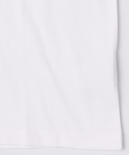 「MEN'S BIGI」 「Barbour」半袖Tシャツ 02 ブルー メンズ_画像3