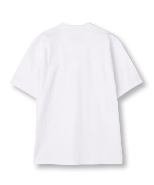 「MEN'S BIGI」 「Barbour」半袖Tシャツ 02 ブルー メンズ_画像4