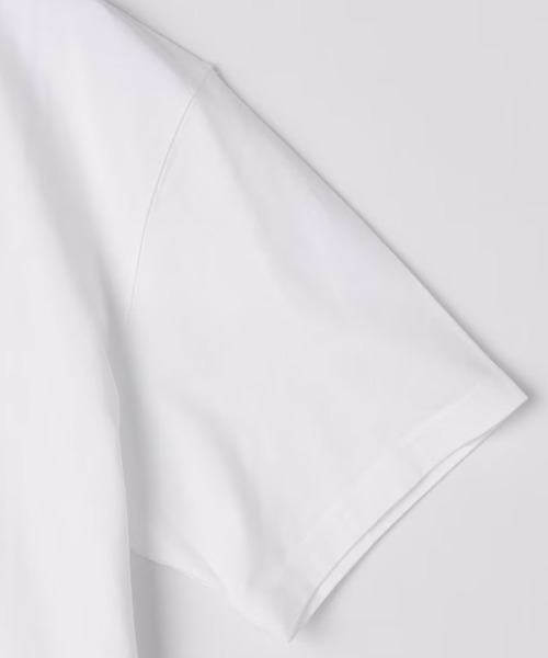 「MEN'S BIGI」 「Barbour」半袖Tシャツ 02 ブルー メンズ_画像5