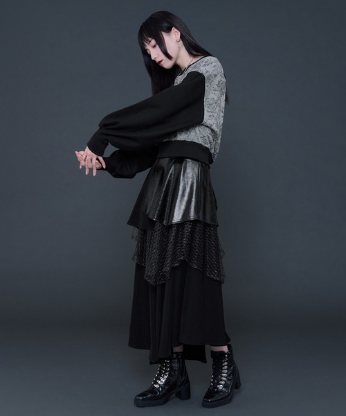 Ellno de Mavie（エルノデメヴィ） ロング スカート イレヘムゴウヒ