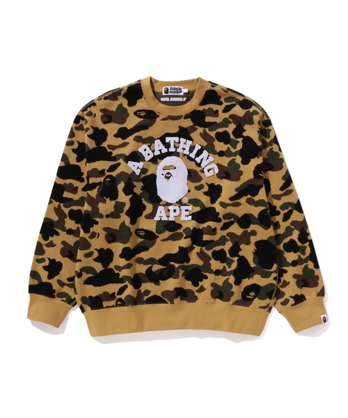 A BATHING APE（アベイシングエイプ） 長袖Tシャツ - イエロー メンズ