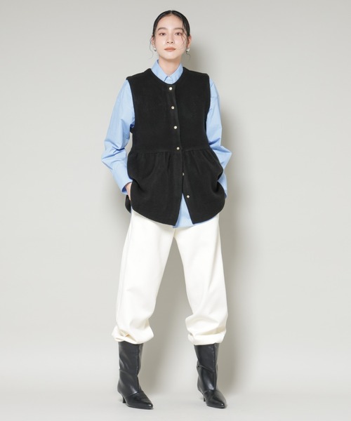 NANO universe（ナノ・ユニバース） ベスト ジレ ダブルフェイス