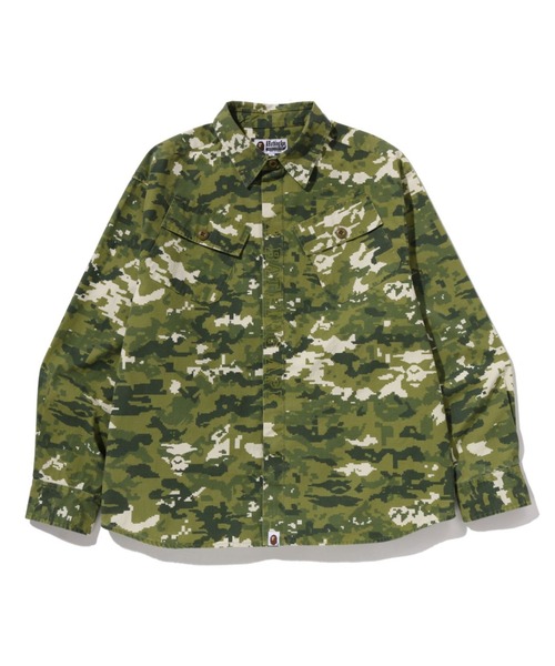 A BATHING APE（アベイシングエイプ） シャツ MULTI PIXEL CAMO