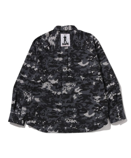 A BATHING APE（アベイシングエイプ） シャツ MULTI PIXEL CAMO