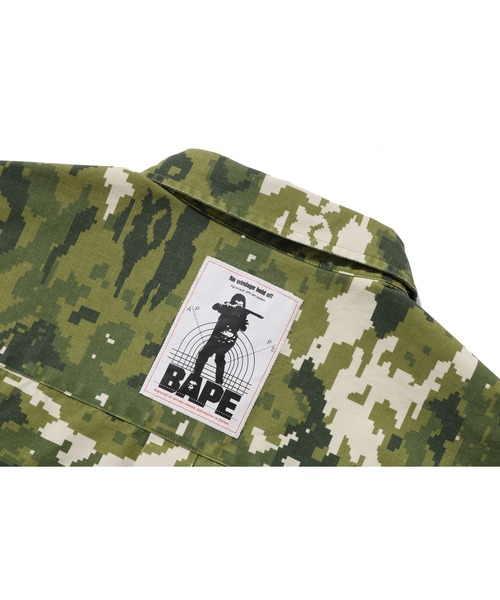 A BATHING APE（アベイシングエイプ） シャツ MULTI PIXEL CAMO