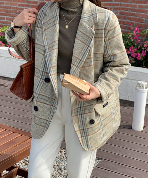 「emi+」 ジャケット S ブラック レディース_画像3