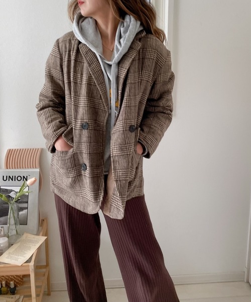 「emi+」 ジャケット S ブラック レディース_画像5