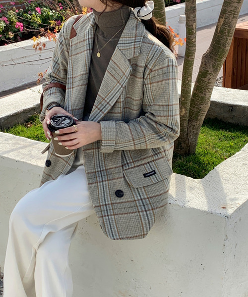 「emi+」 ジャケット S ブラック レディース_画像9