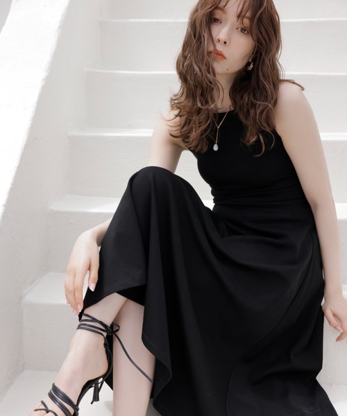 「EIMY ISTOIRE」 ノースリーブワンピース FREE ベージュ レディース_画像8