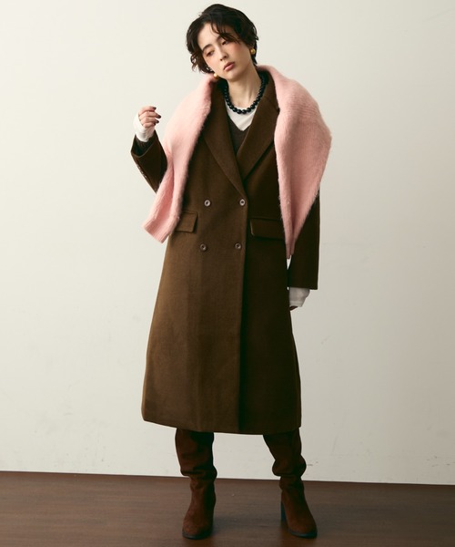 Trish（トリッシュ） コート チェスターコート 裏キルティング